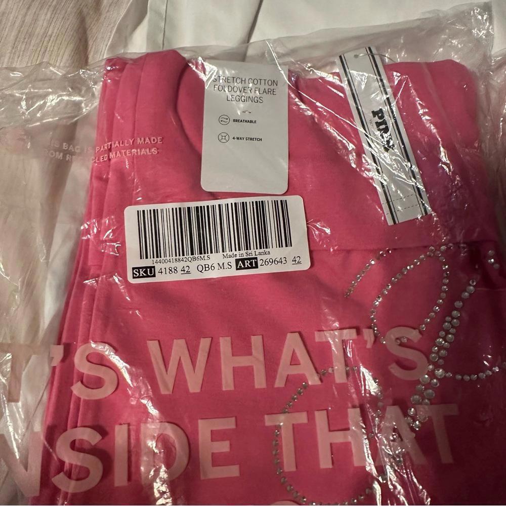 COPY - Y2K Victoria’s Secret PINK VS Bling Cotton Foldover Flare Leggings - Picture 4 of 4